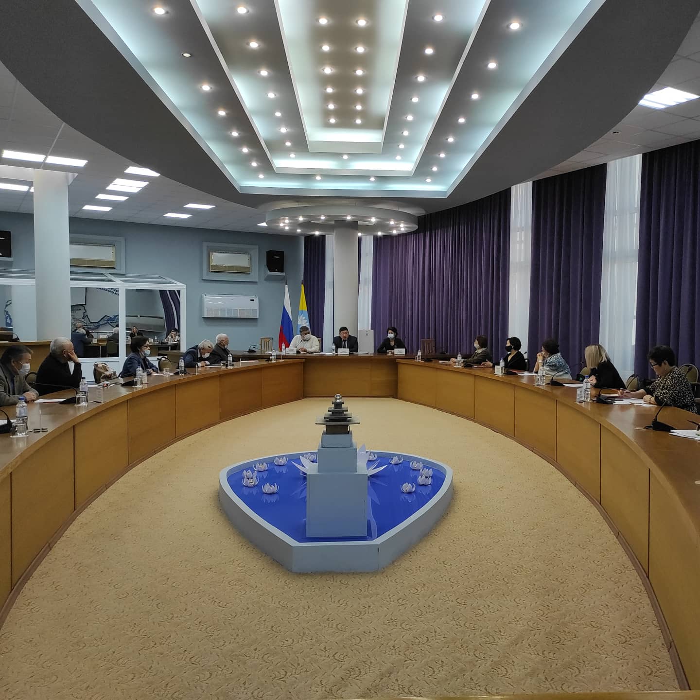 Общественная палата Калмыкии провела встречу с Руководителем Администрации Главы Чингисом Николаевичем Бериковым в рамках реализуемого проекта «Час с министром»